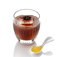 エントリーNo.9  カクテル名　「Five senses fashioned」