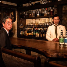 「ジンの力強さ、ウオッカのボディ感。　すべては酒質の良さにありますね」