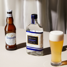 コロナ禍で廃棄危機となったビールを　”ジン”にして救う『REVIVE』より新たに ヒューガルデンと IPA を再生した2種が誕生！