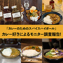 BAR TIMES開発プロジェクト　『カレーのためのスパイスハイボール』　 モニター調査レポート報告!!［Vol.3］