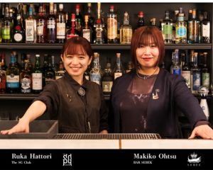 服部瑠華と大津麻紀子が表現する　CAMPARI × iichikoのネグローニ