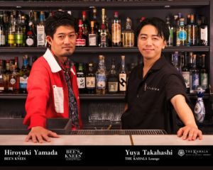 山田寛之と髙橋裕也が表現する　CAMPARI × iichikoのネグローニ